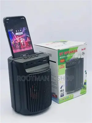 ZQS-1310 LED Bluetooth Speaker With Phone Holder