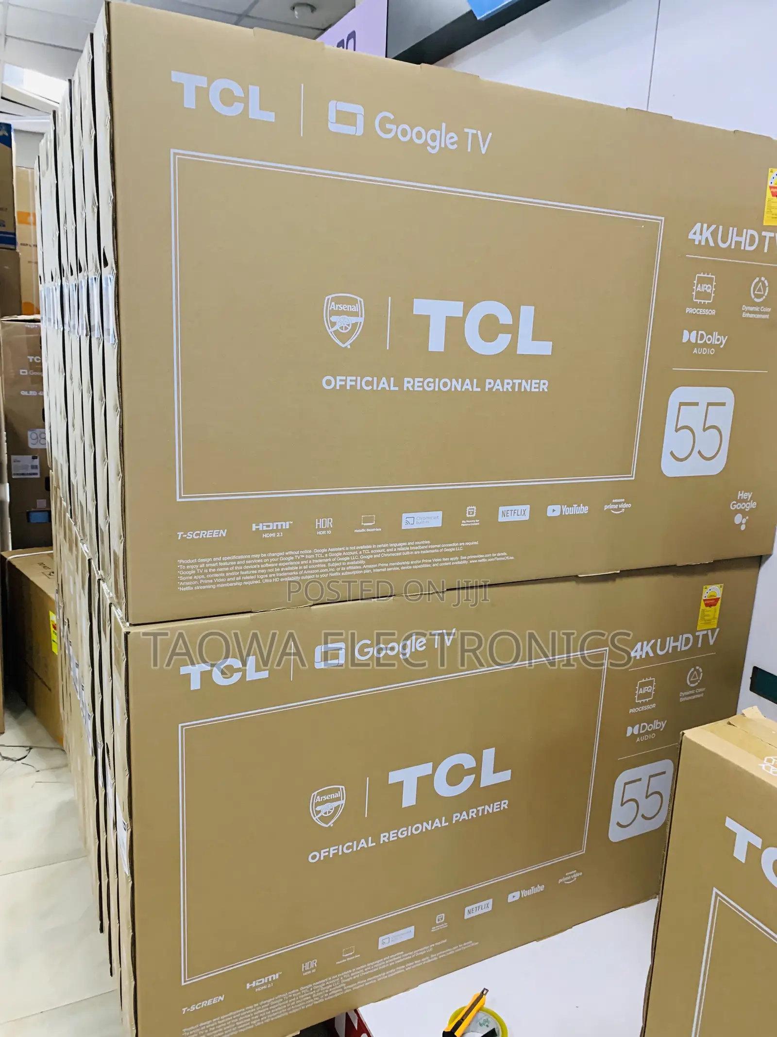 Purchase <<Tcl Frameless 55inches Google Tv