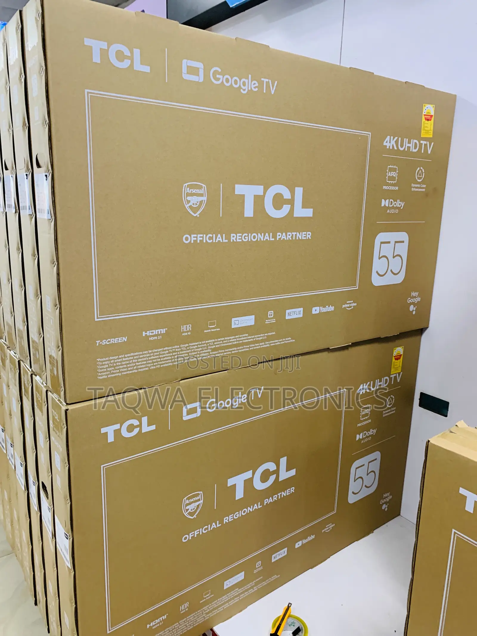 Purchase <<Tcl Frameless 55inches Google Tv