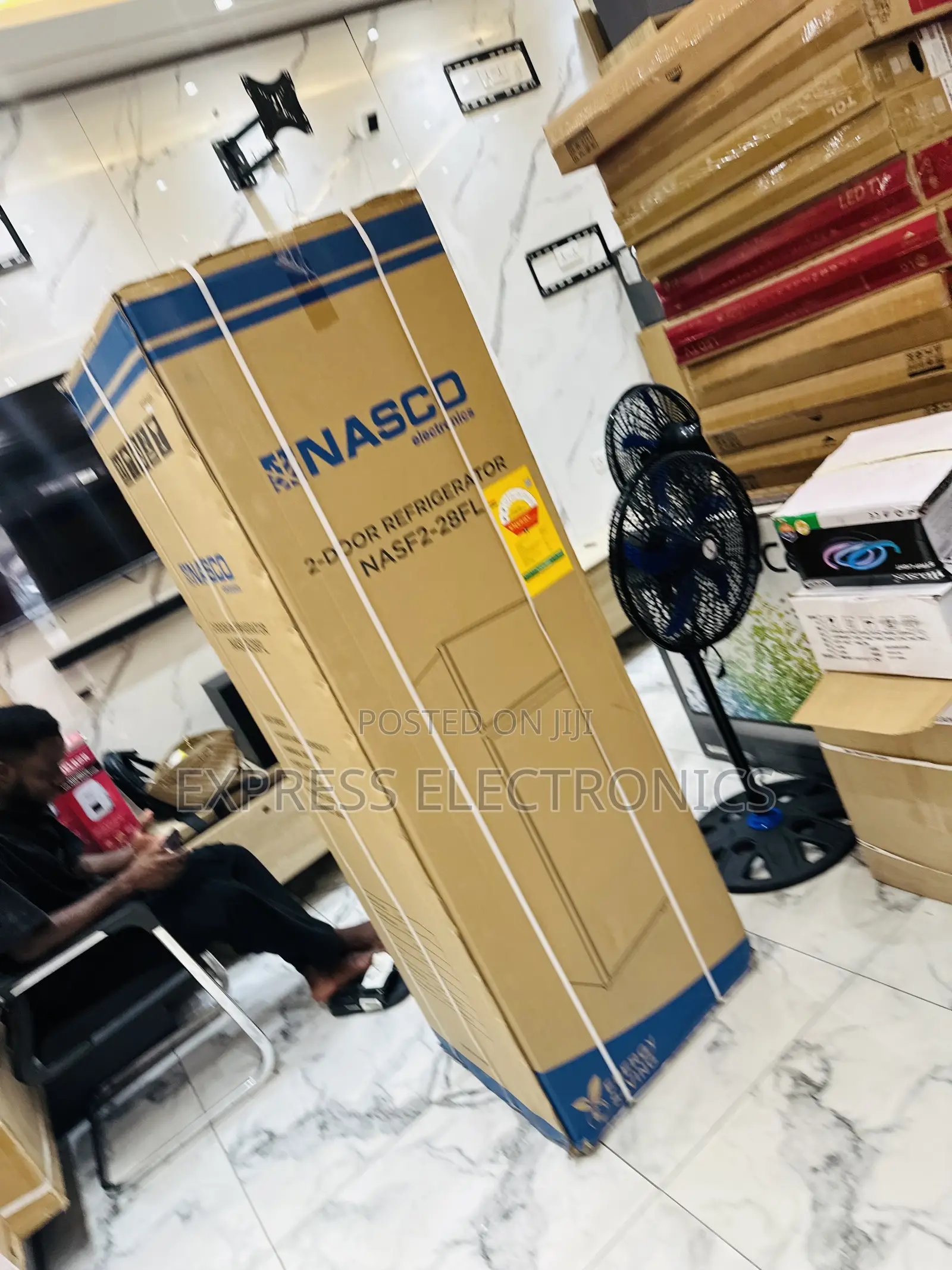 Cool Convenient Nasco 280L Nasf2-28fl Fridge