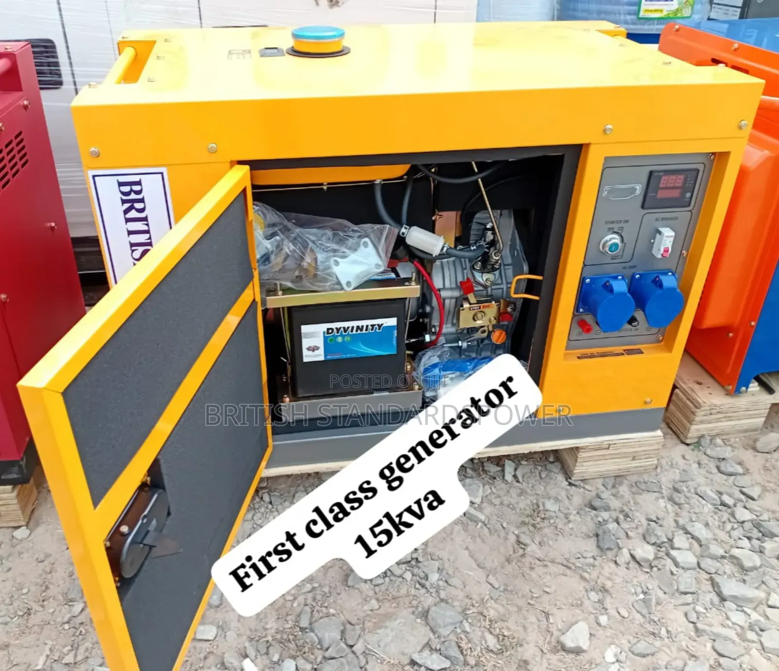 One Hundred %Correct Perkins Generator 15kva 16500watt