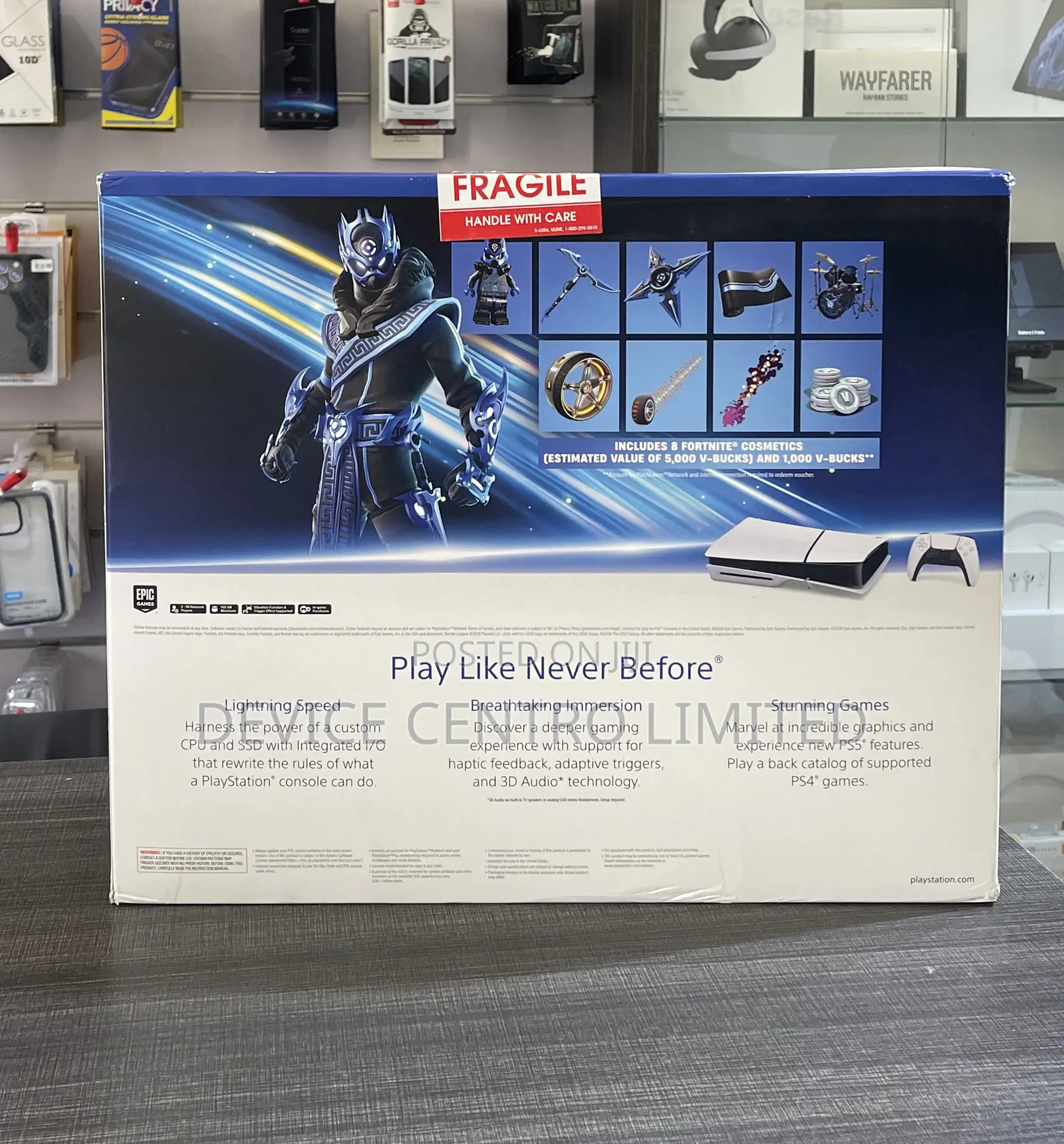 Playstation 5 Standard Slim 1tb Fortnite Bundle