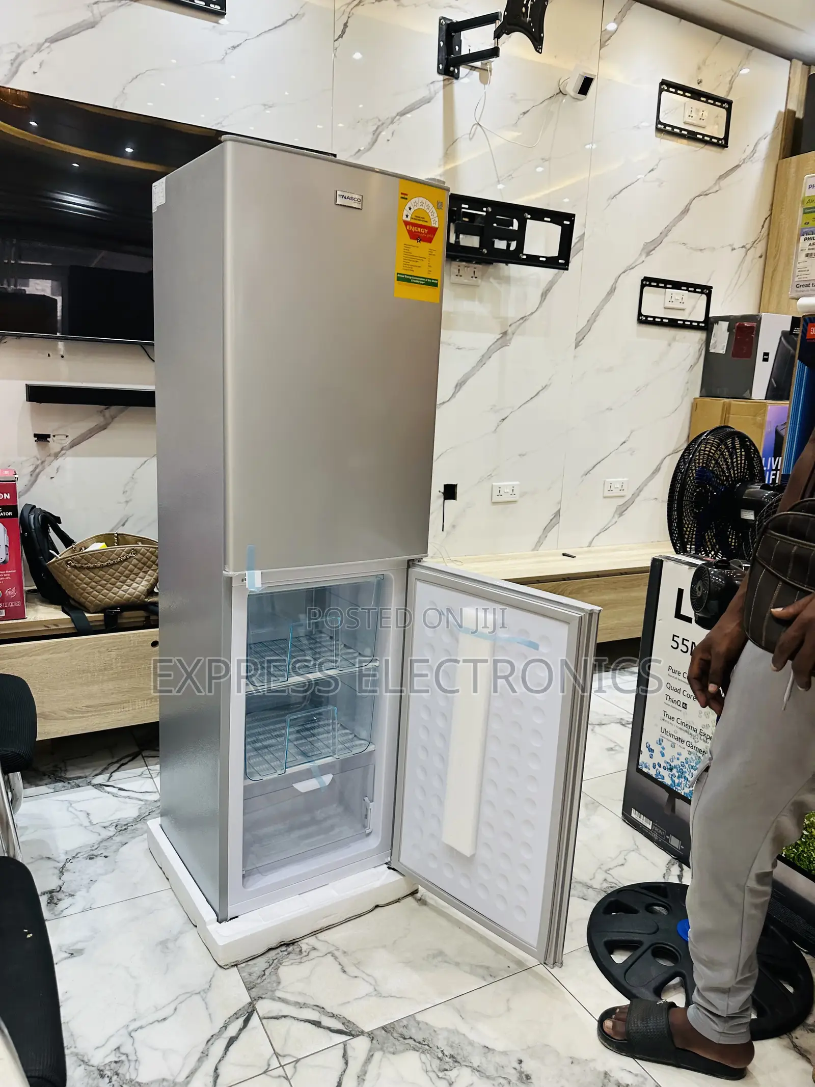 Efficient Elegance Double Door Fridge Nasco Nasd2-24fl