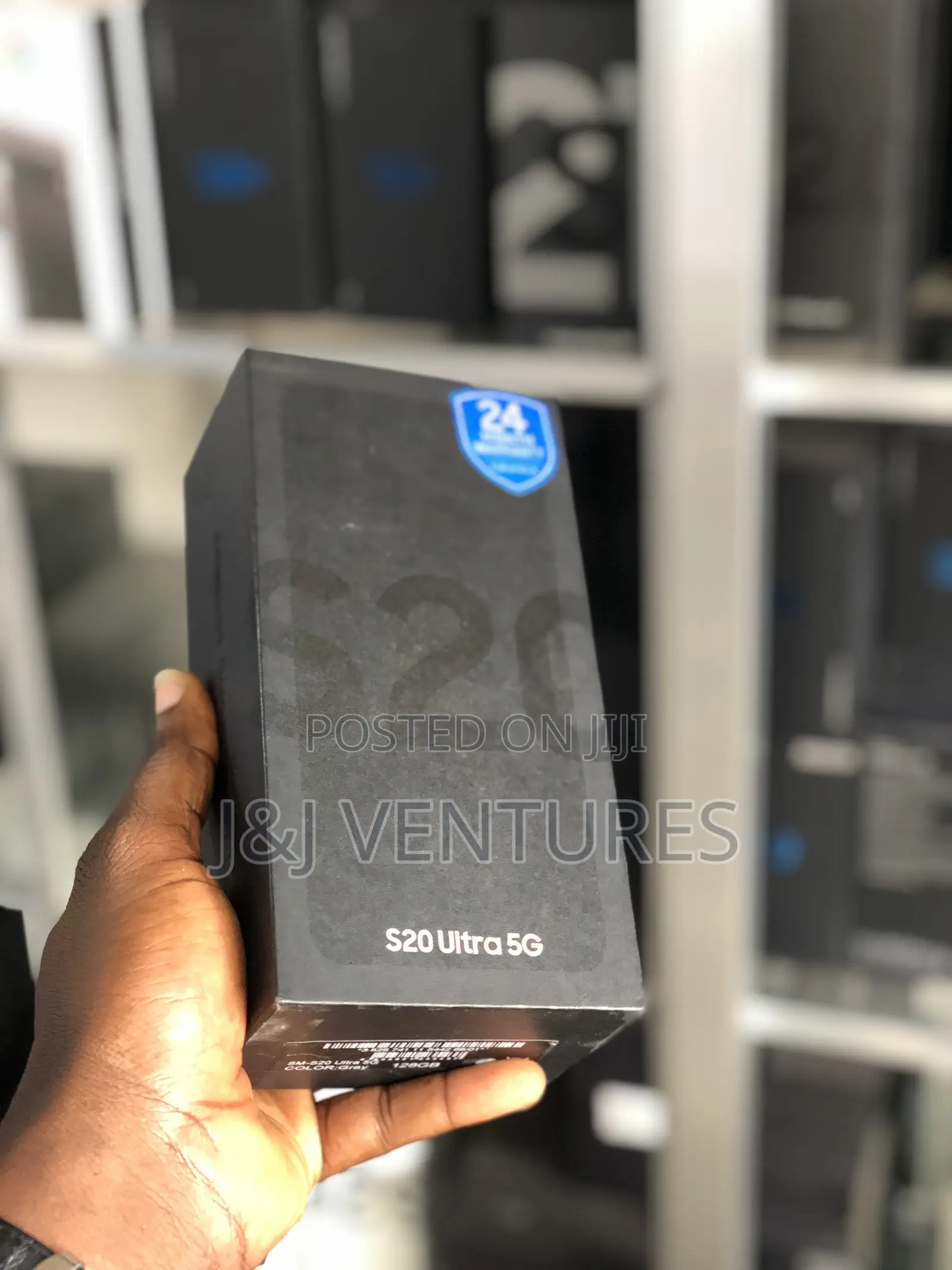 New Samsung Galaxy S20 Ultra 5G 128 GB Black