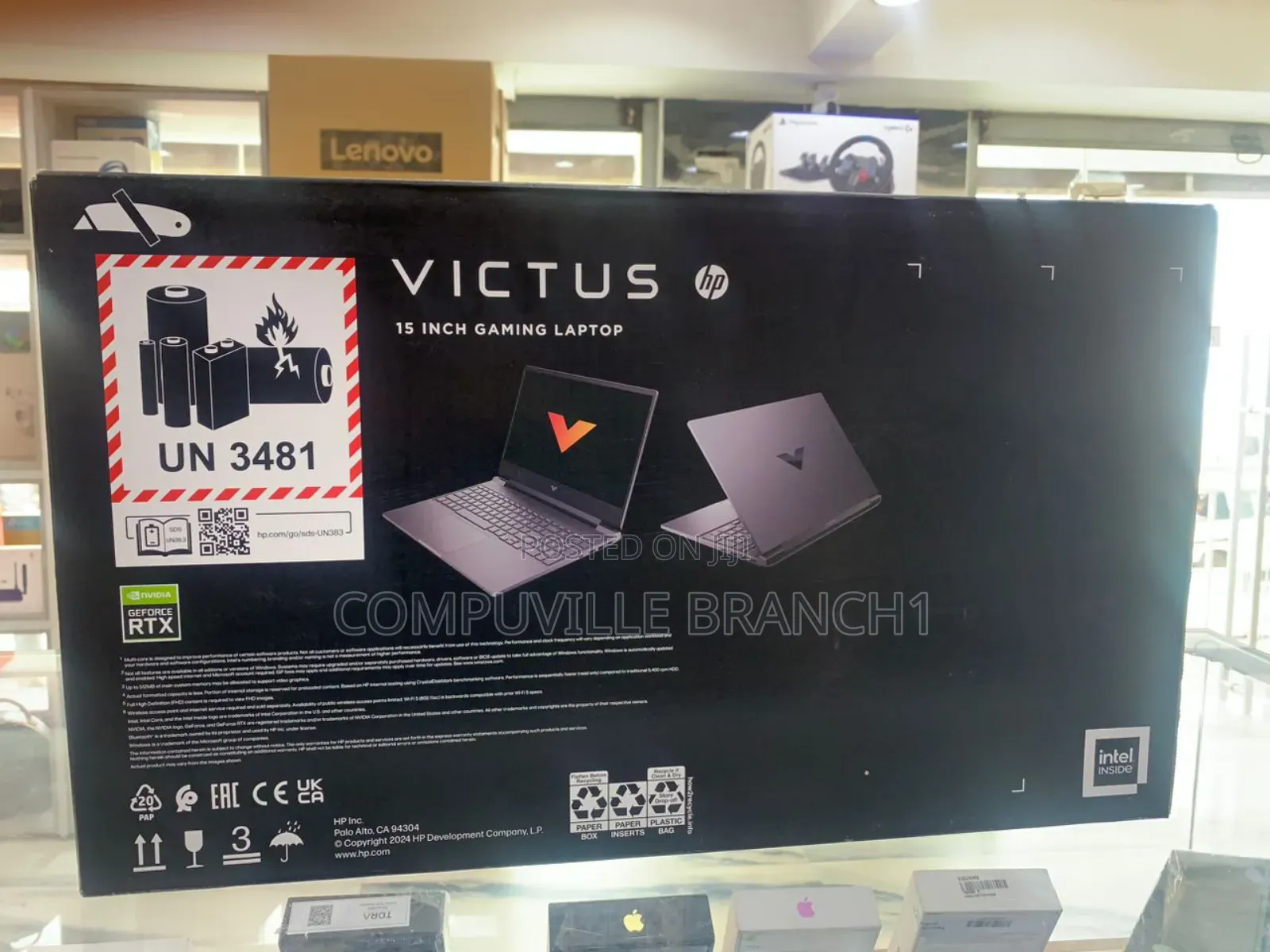 New Laptop HP Victus 15 16GB Intel Core I5 SSD 512GB
