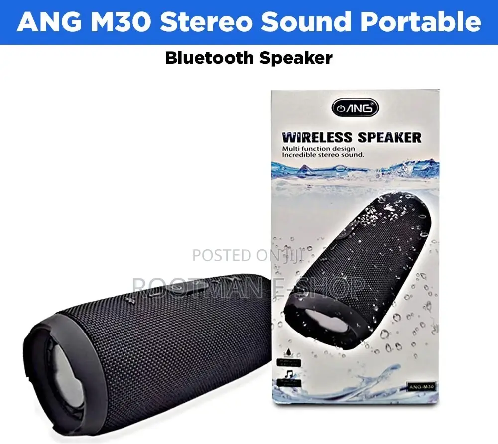 ANG M30 Stereo Sound Portable Bluetooth Speaker