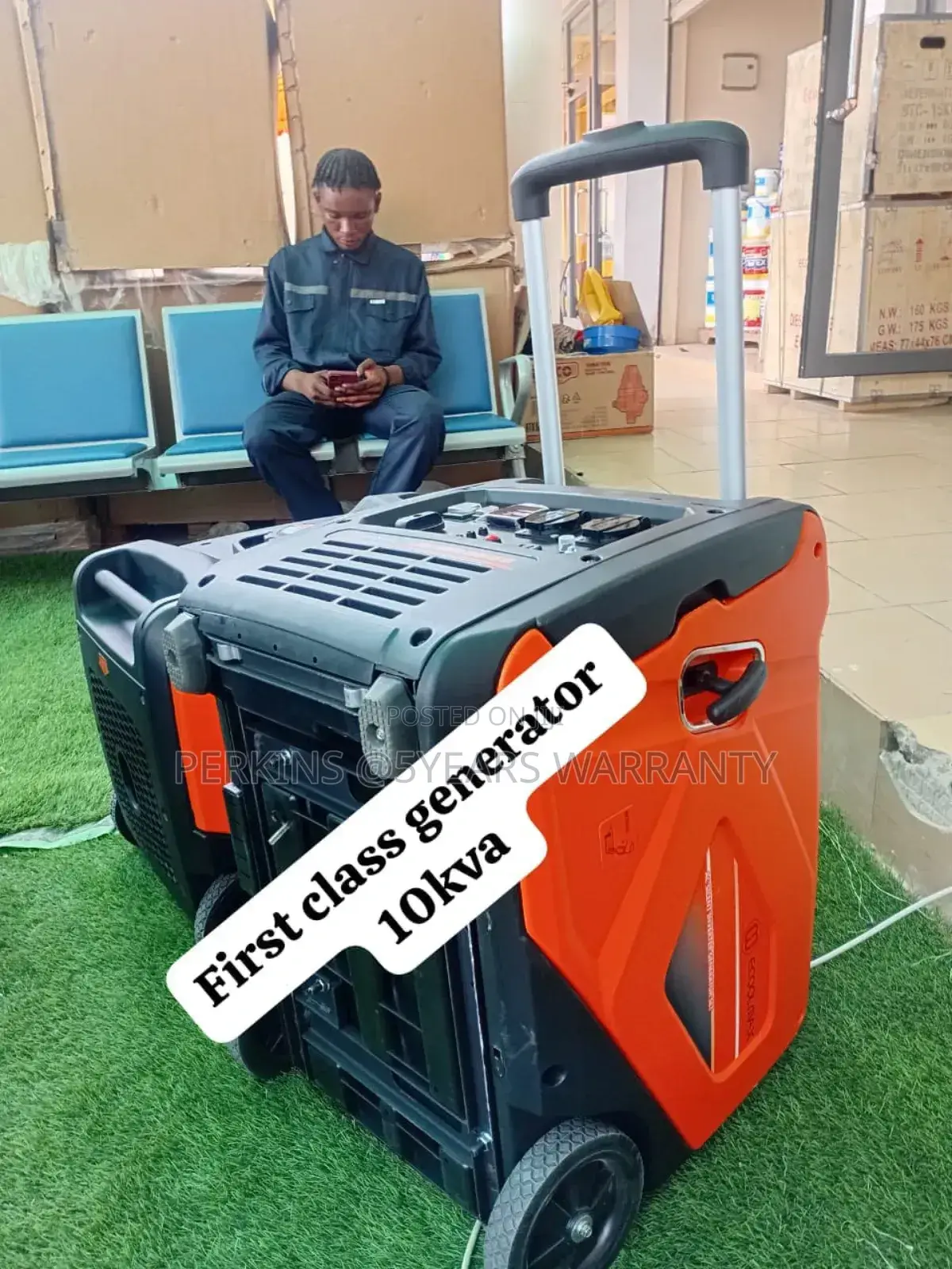 Silent Operation 10kva 13000wats Pertrol Ecoolmax 10kva Made