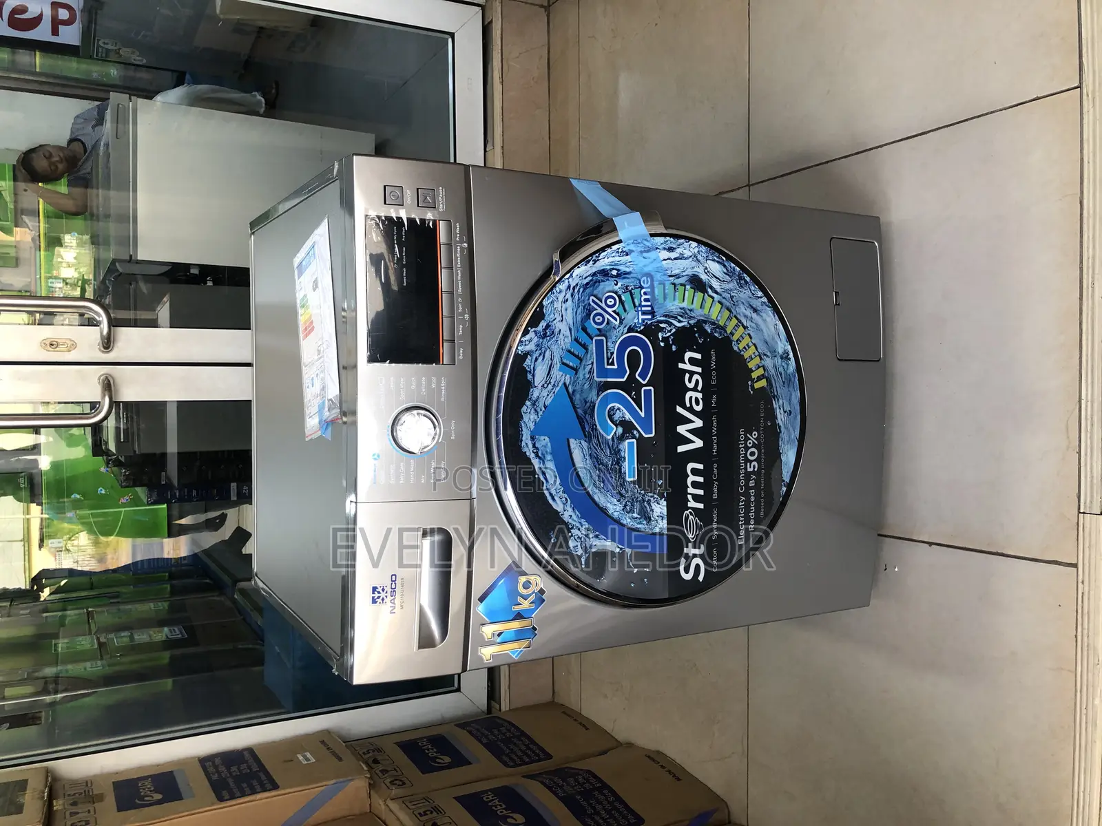 Nasco Washing Machine Front Load 11kg Full Automatic