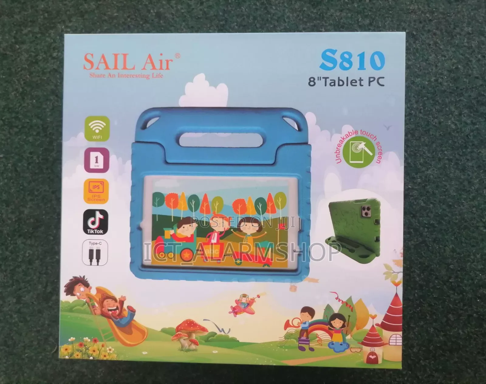 Kids Educational Tablet 8" Sail Air S810 Laptop