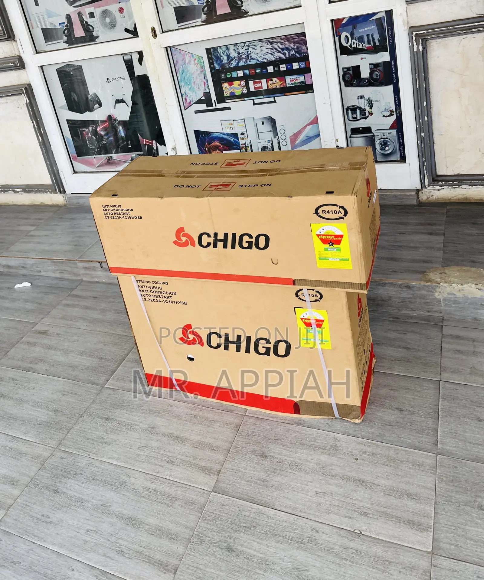 Stay Chill With Chigo 2.5hp Non Inverter Air Conditioner.