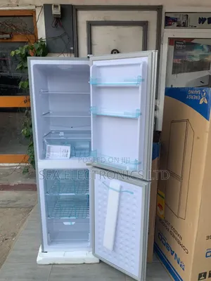 Nasco 196LTR Double Door Bottom Freezer Refrigerator