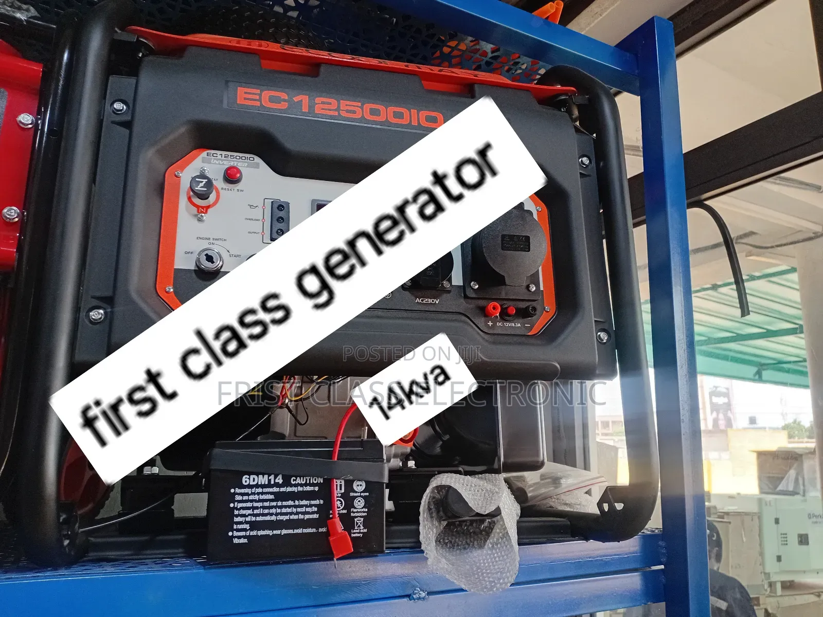 Air Cooled Engine 14kva Petrol Generator