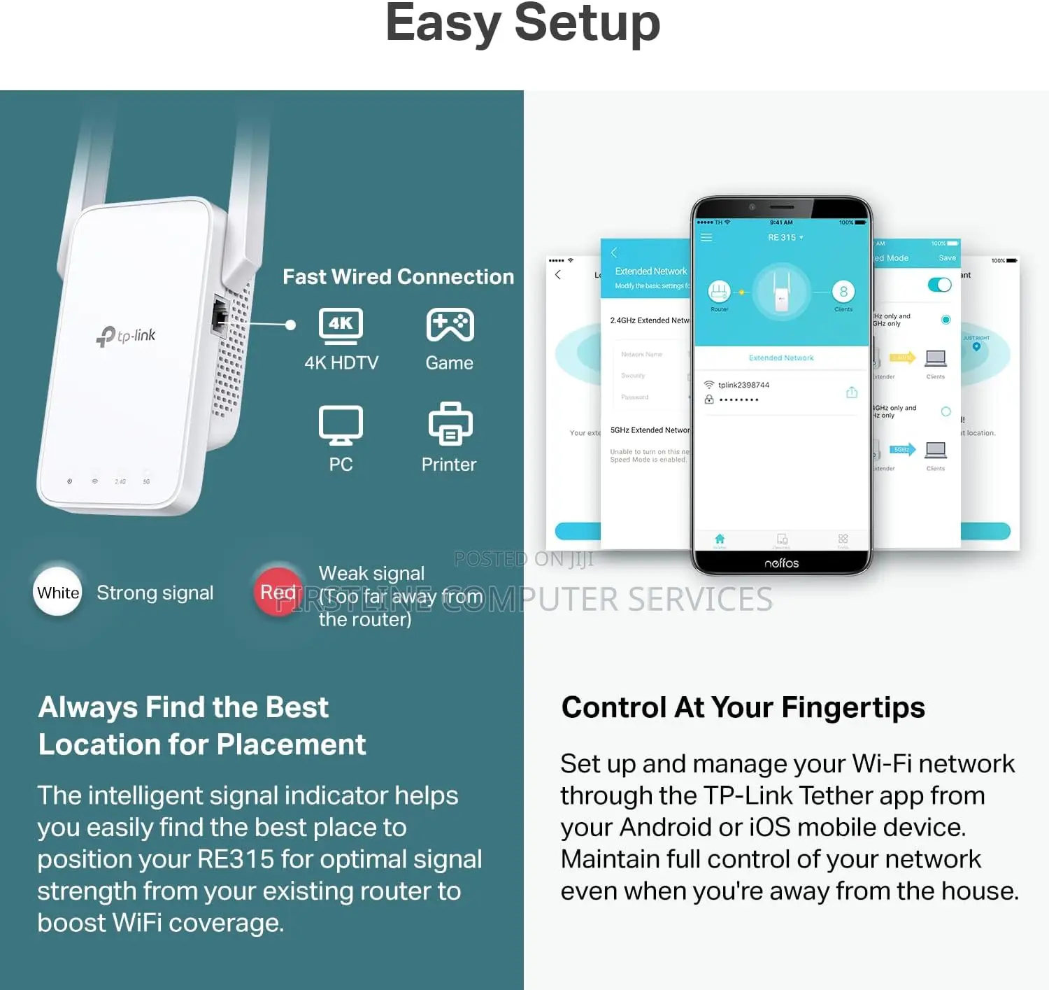 Tp-Link AC1200 Wifi Extender