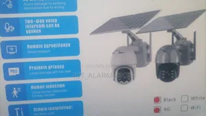 Solar Power Panel PTZ Camera