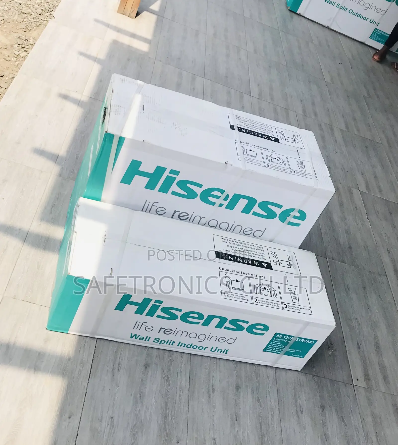 Buy Coolwave 1.5 Horsepower Split Hisense White Ac