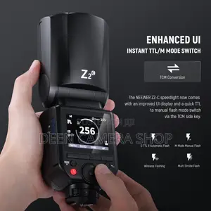 Neewer Z2 3000mah Battery TTL Round Head Flash Speedlite