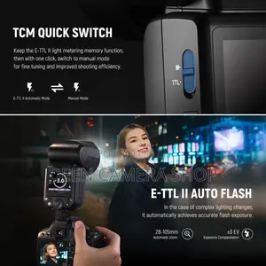 Neewer Z2 3000mah Battery TTL Round Head Flash Speedlite