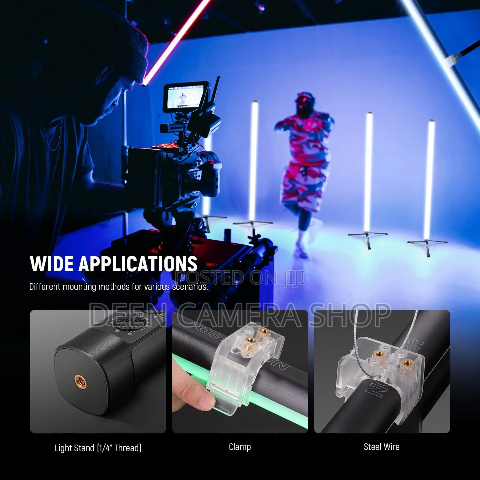 Neewer Tl120c 42w RGB Tube Light With App/2.4g/DMX Control
