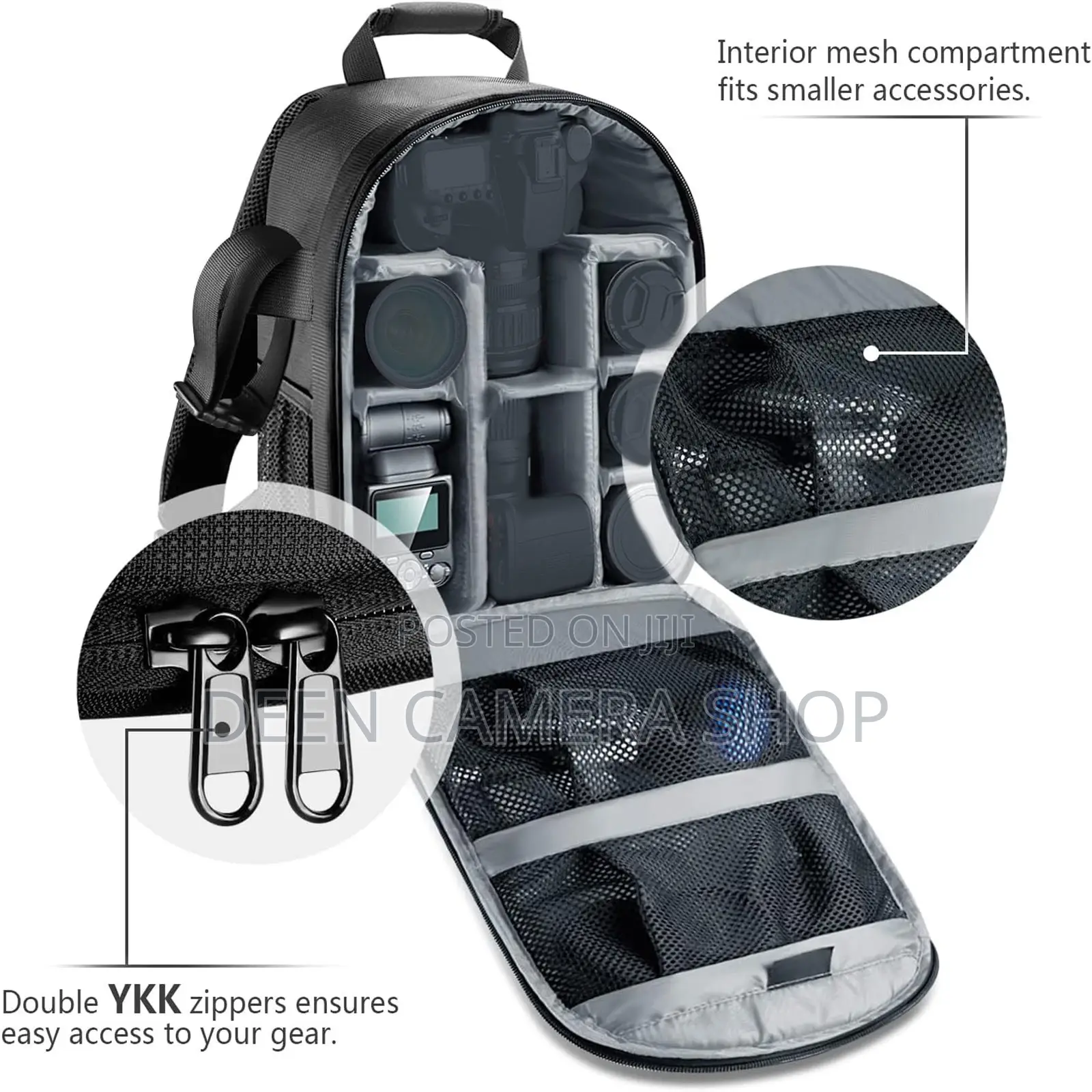 NEEWER 11.8"X5.5"X14.6" Camera Backpack