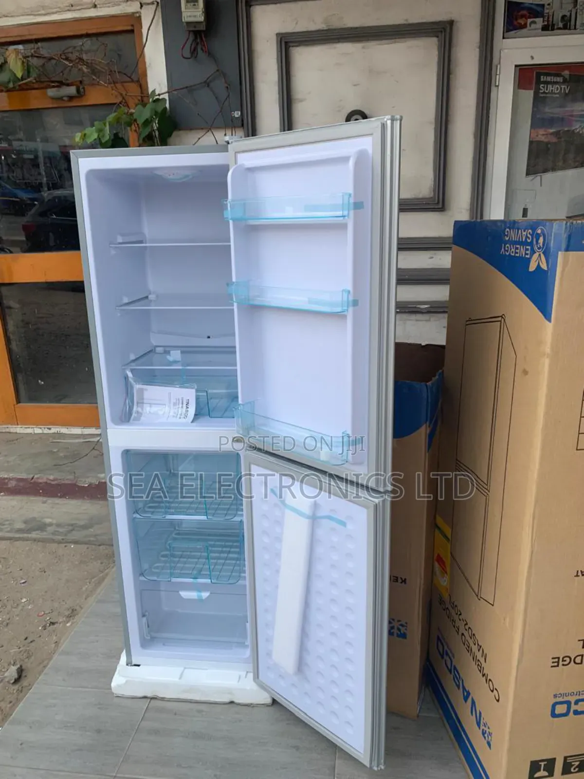 Brand New Nasco 196LTR Double Door Bottom Freezer