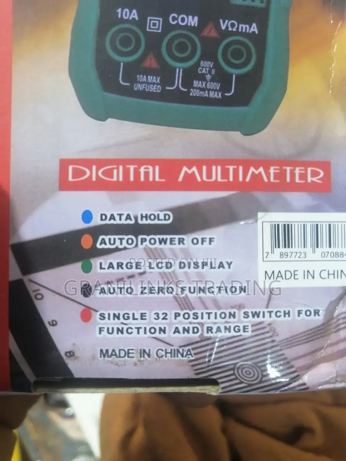 Digital Multimeter Vc830l for Your Repairs