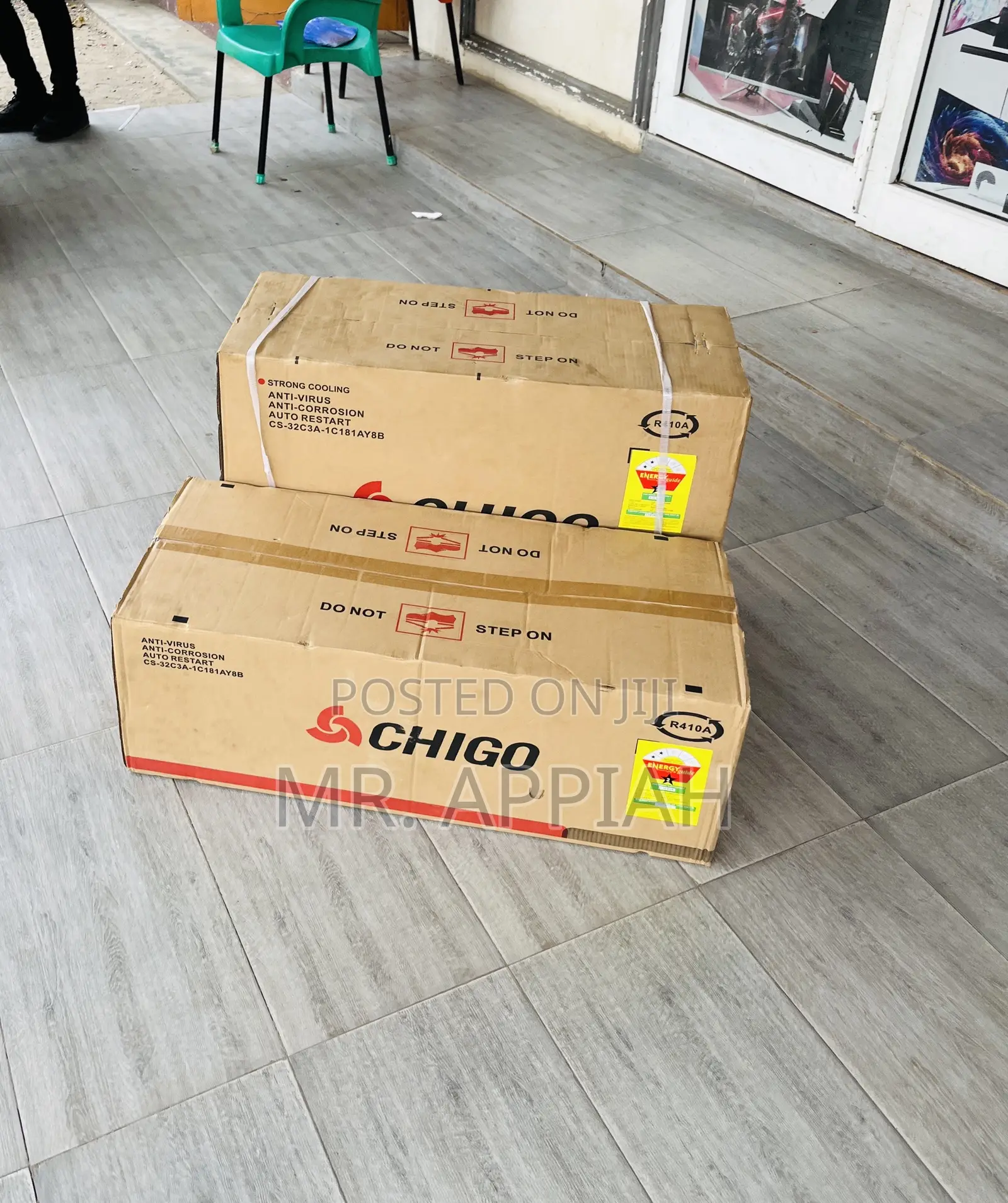 Buy Authentic Chigo 1.5hp R410 Gas Ac(White)Non Inverter