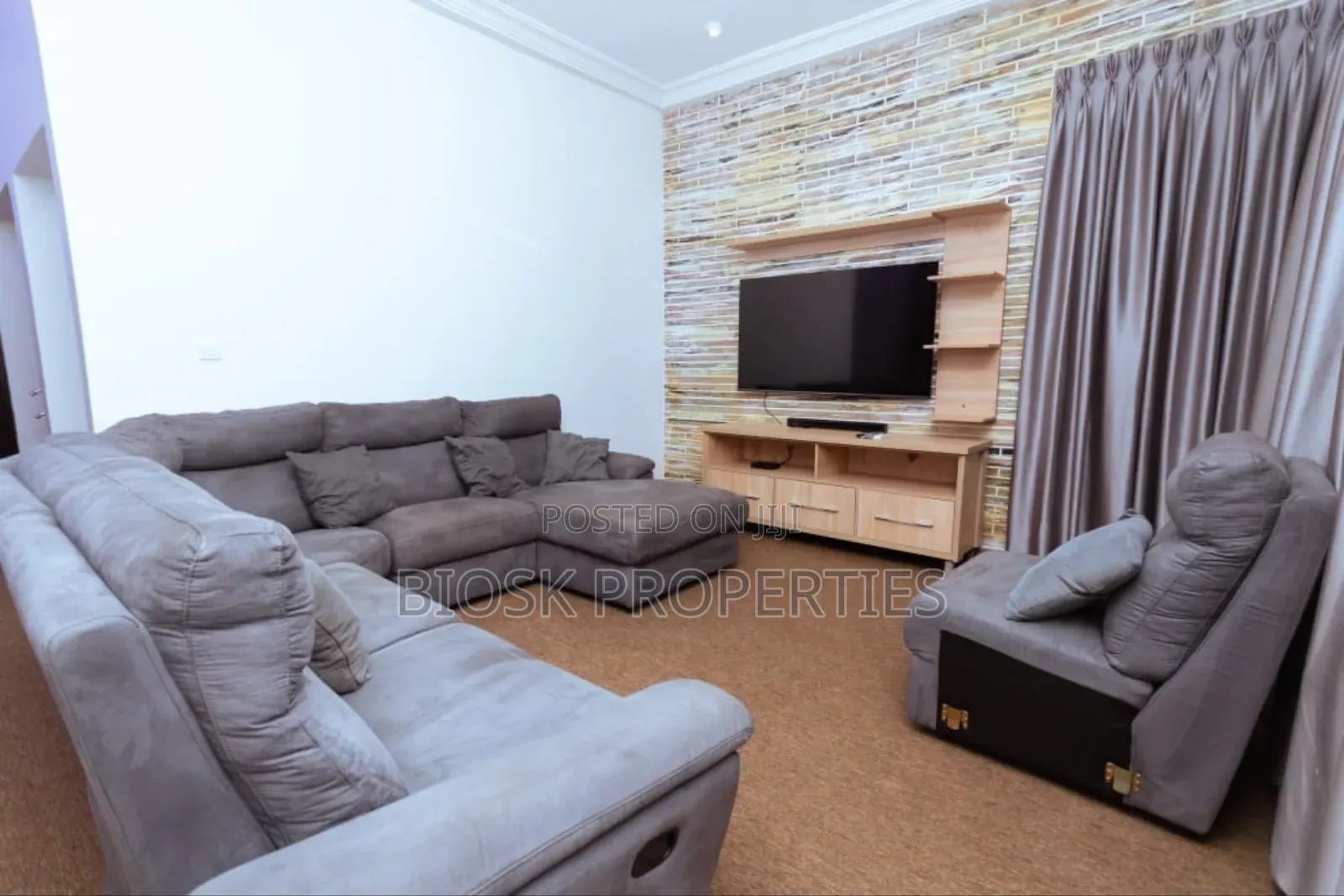 Furnished 3bdrm Duplex in Biosk Properties, Adenta for rent