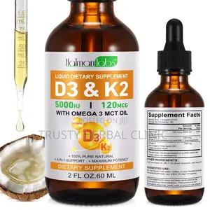 Photo - Hatman Labs Vitamin D3 & K2 – Bone & Heart Health Formula
