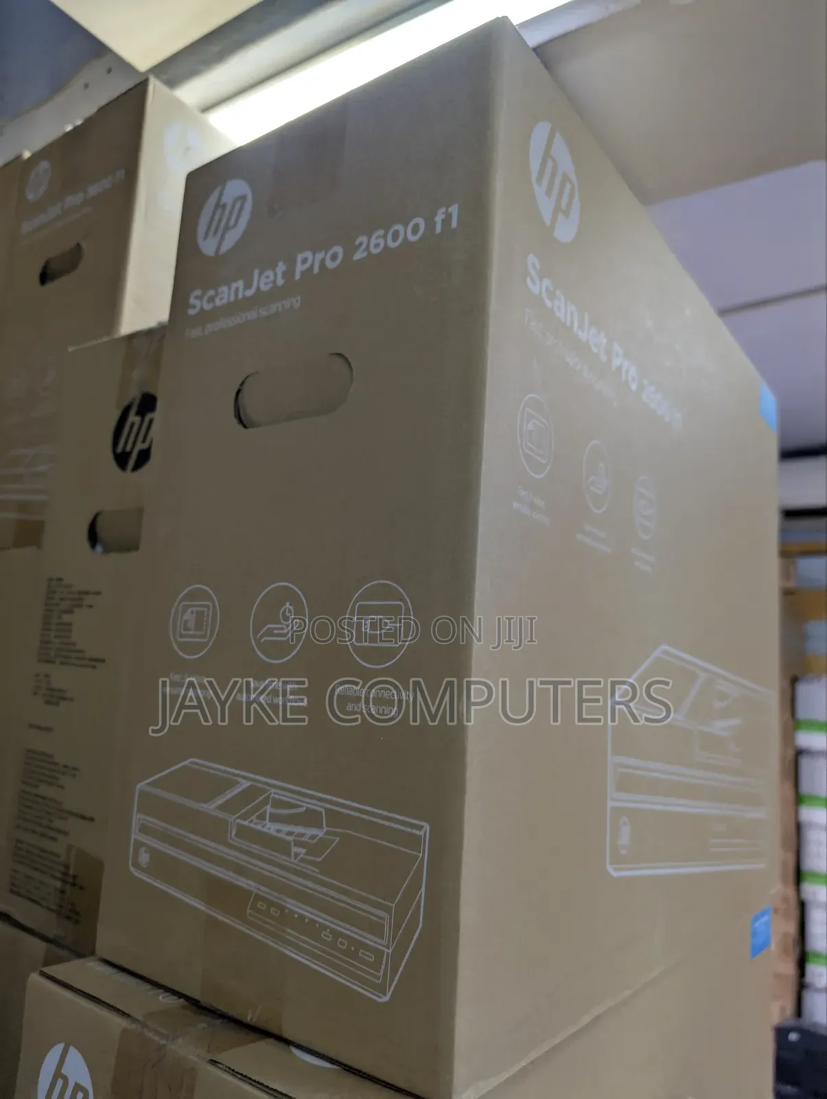 HP Scanjet Pro 2600 F1, Fast 2-Sided Scanning