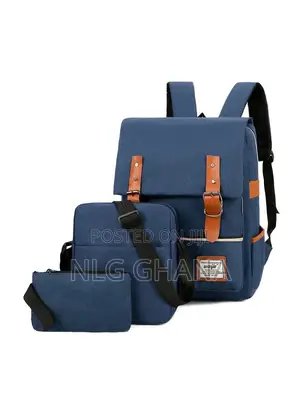 3 PCS Travel Business Bag Set Laptop Travel Flap Bac Tvx7624