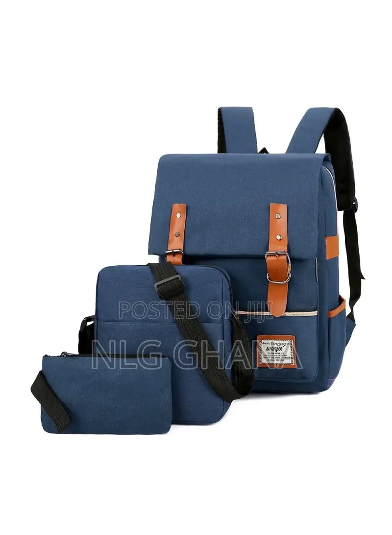 3 PCS Travel Business Bag Set Laptop Travel Flap Bac Tvx7624