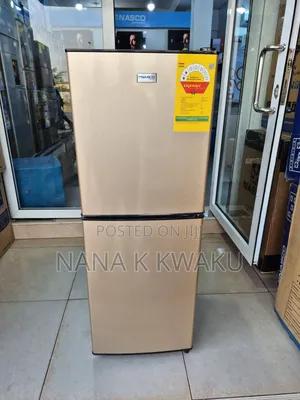 Golden Panel Nasco 138liters Double Door Fridge/Bottom Freez