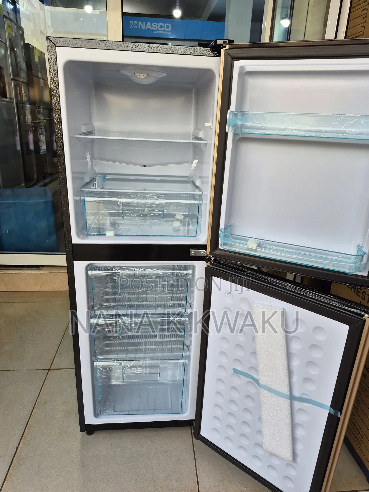 Golden Panel Nasco 138liters Double Door Fridge/Bottom Freez