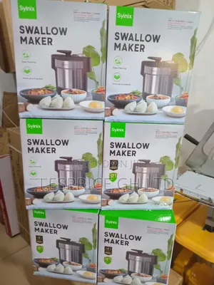 Serve 4-5 People Easily. Swallow Maker