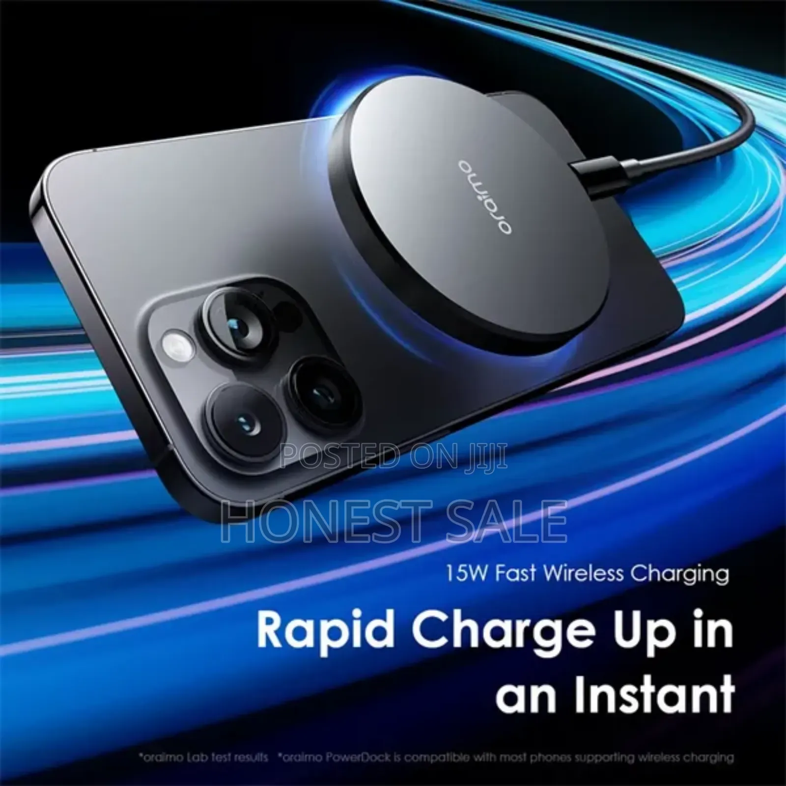 Oraimo Powerdock 15w Magnetic Wireless Charging Pad