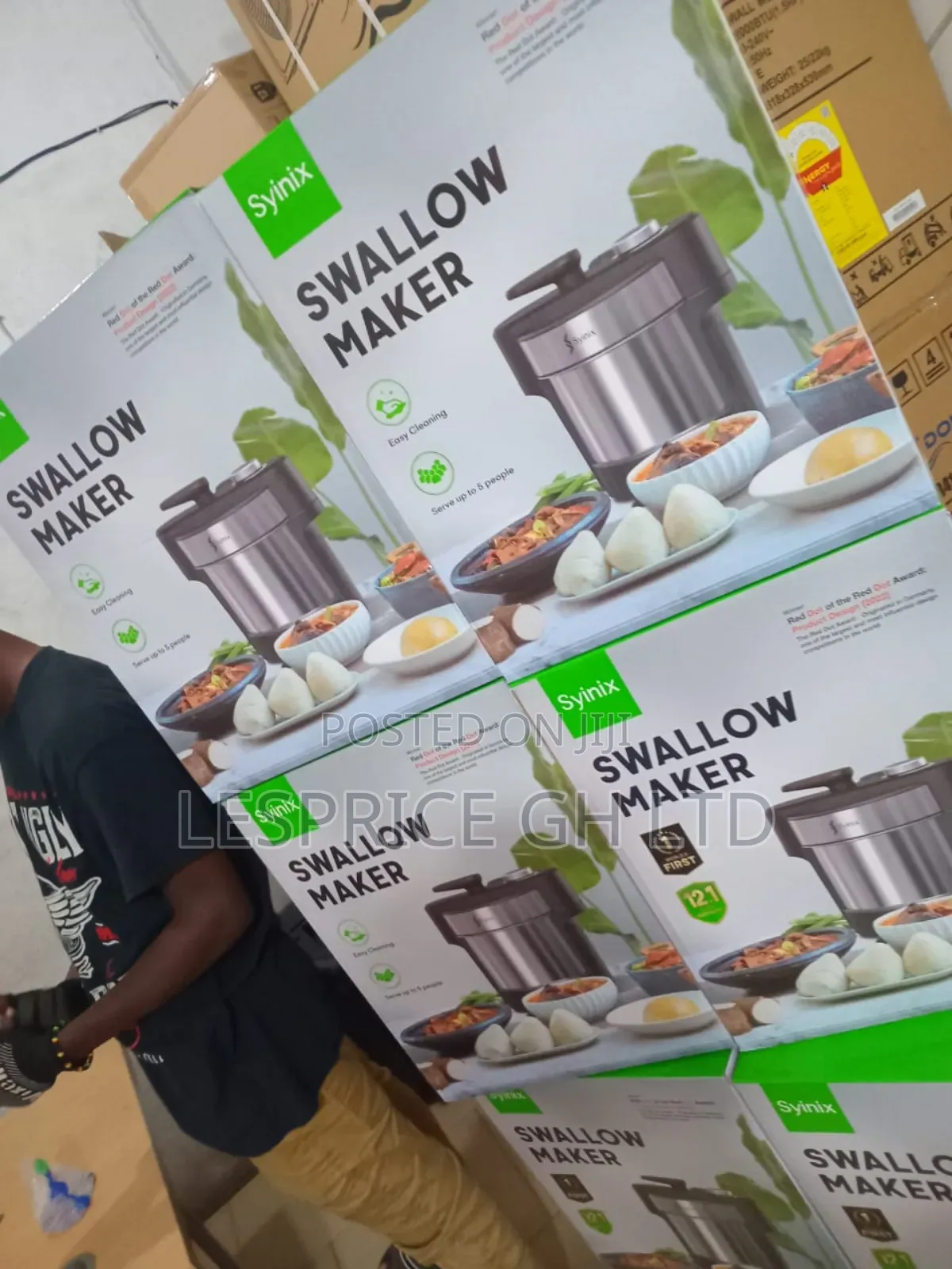 Cook Traditional Dishes With Syinix Swallow Maker