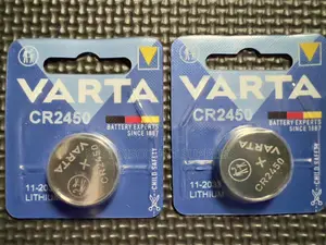 Original Varta 2450 Car Key Fob Battery