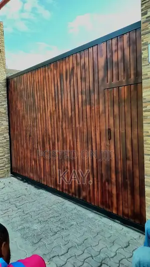 Modern Galvanized Main Gate | Custom Jerusalem Gate