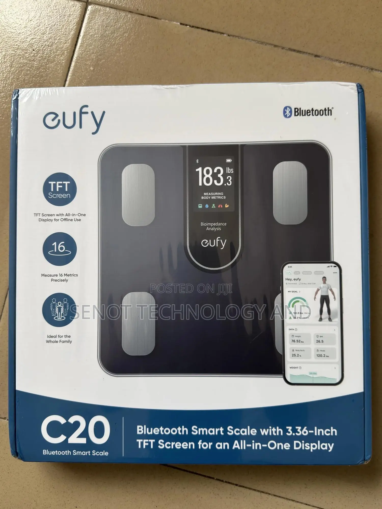 Eufy Bluetooth Smart Scale C20