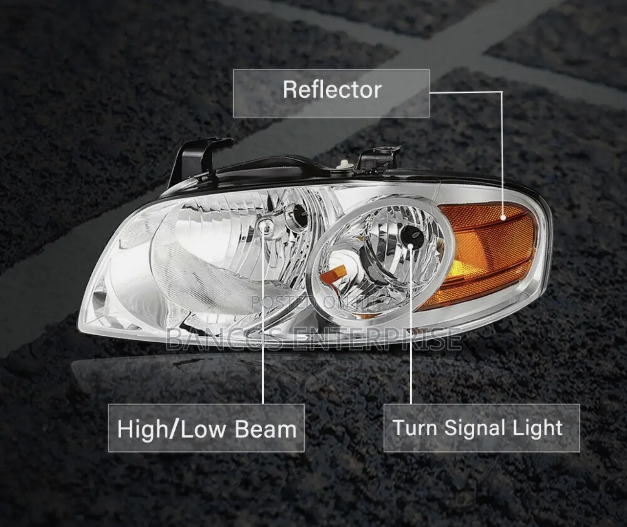 Nissan Sentra 2004-2006 Head Light