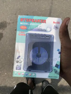 ZQS-1310 LED Bluetooth Speaker With Phone Holder