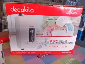 Get Hot Water Anytime: Decakila Heater 5500W