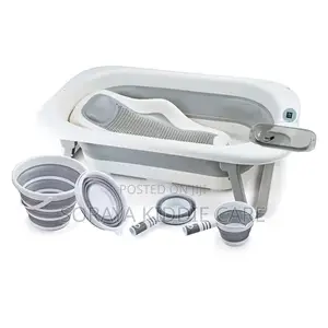 Foldable Baby Bath Tub Set
