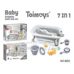 Foldable Baby Bath Tub Set