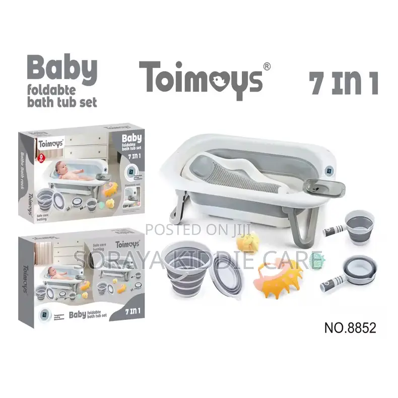 Foldable Baby Bath Tub Set
