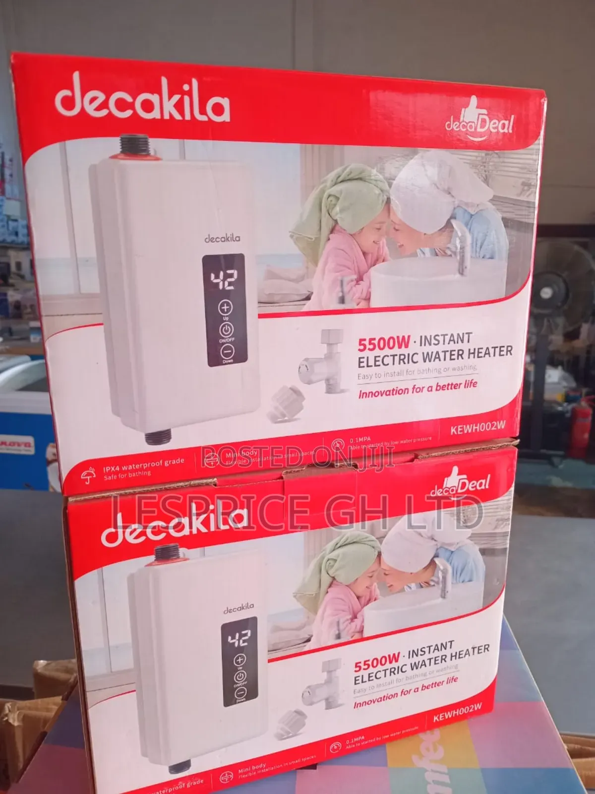Reliable Water Heater: Decakila 5500W
