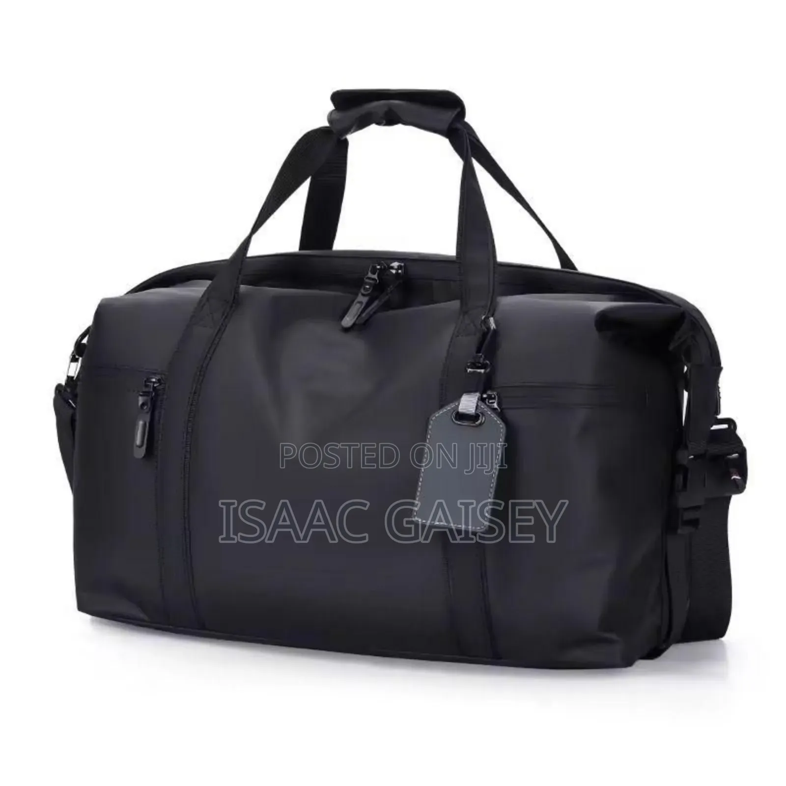 Large Capacity Leather Duffle Bags With More Compartments