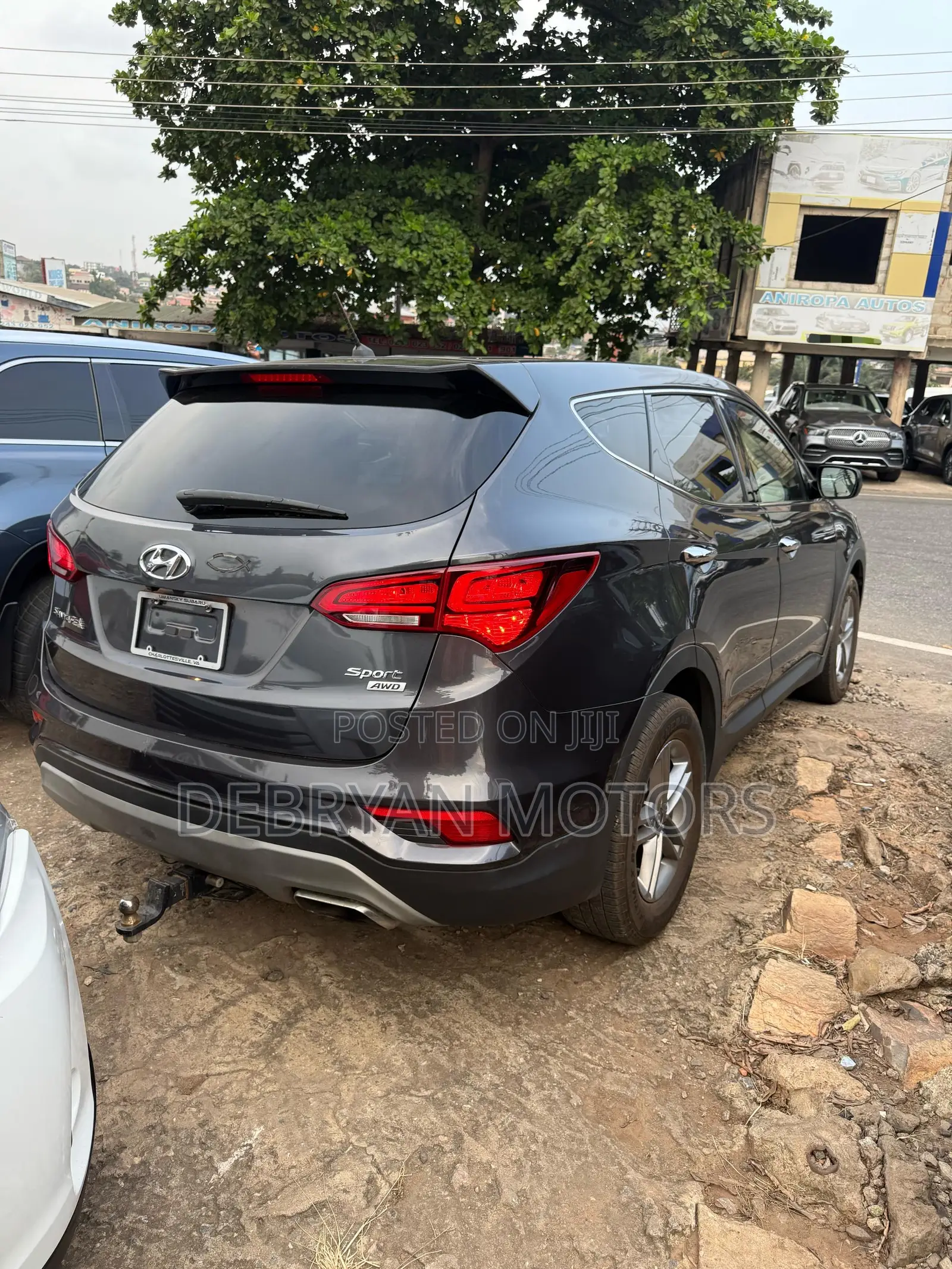 Hyundai Santa Fe SE AWD 2018 Gray