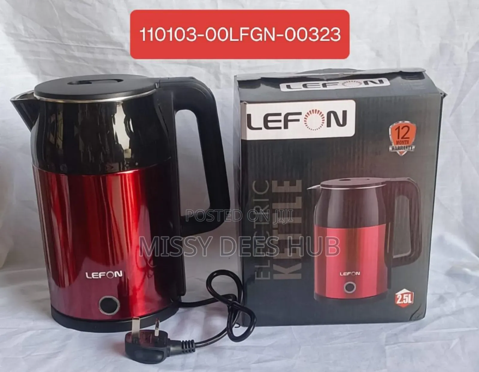 Lefon Electric Kettle - 2.5L
