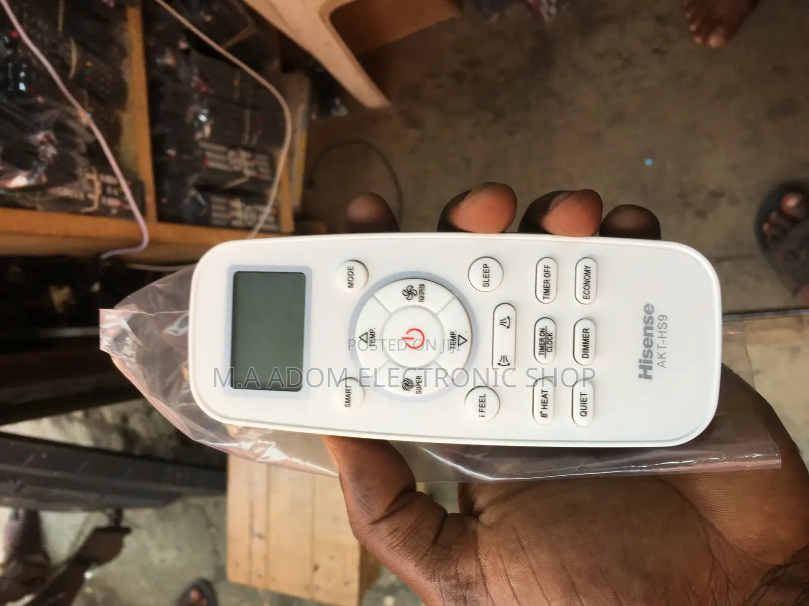 Hisense Remote for Air Conditioners